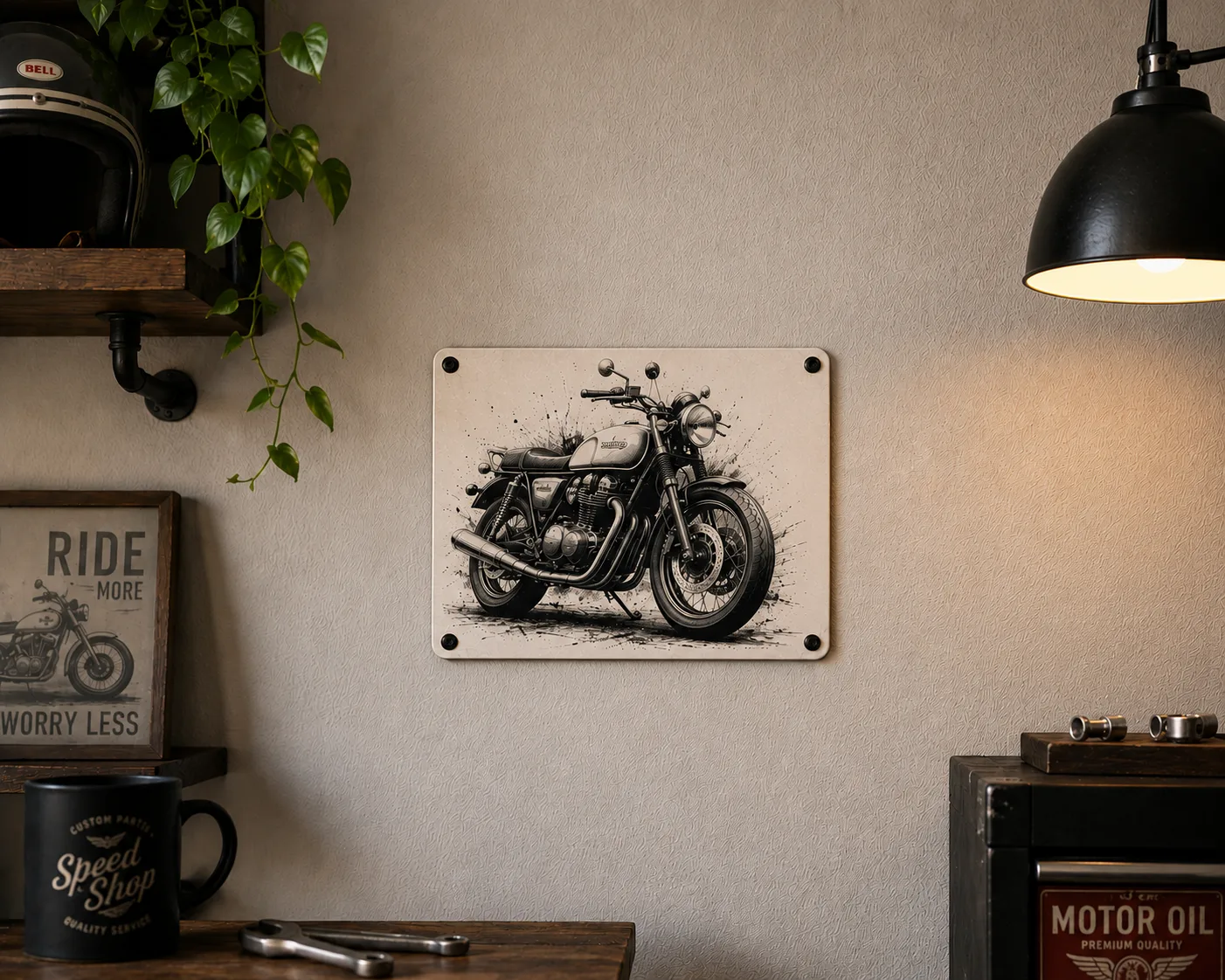 Gepersonaliseerd Metalen Bordje met Eigen Ontwerp 3