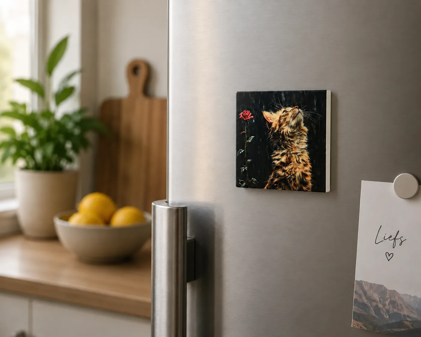 Gepersonaliseerde Koelkastmagneet met Eigen Ontwerp 6