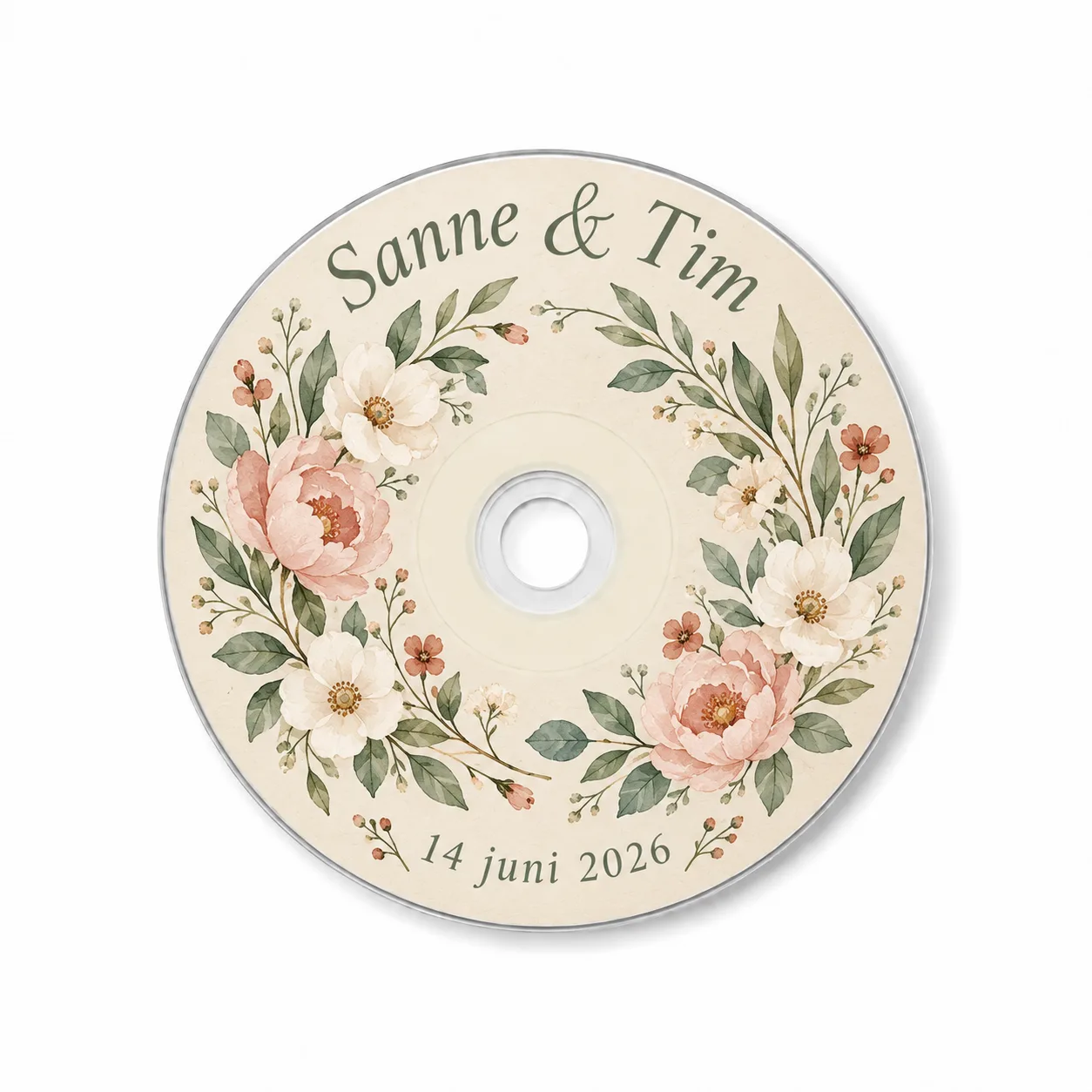 Gepersonaliseerde CD met Eigen Ontwerp 4