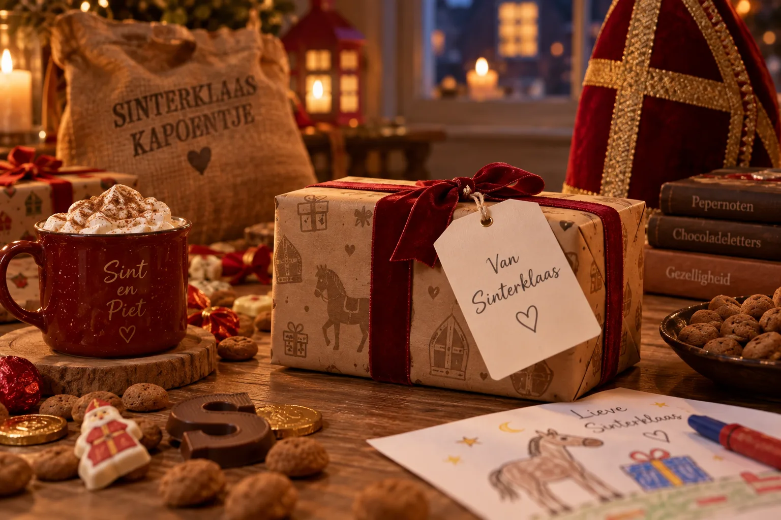 Een persoonlijk Sinterklaas cadeau voor pakjesavond